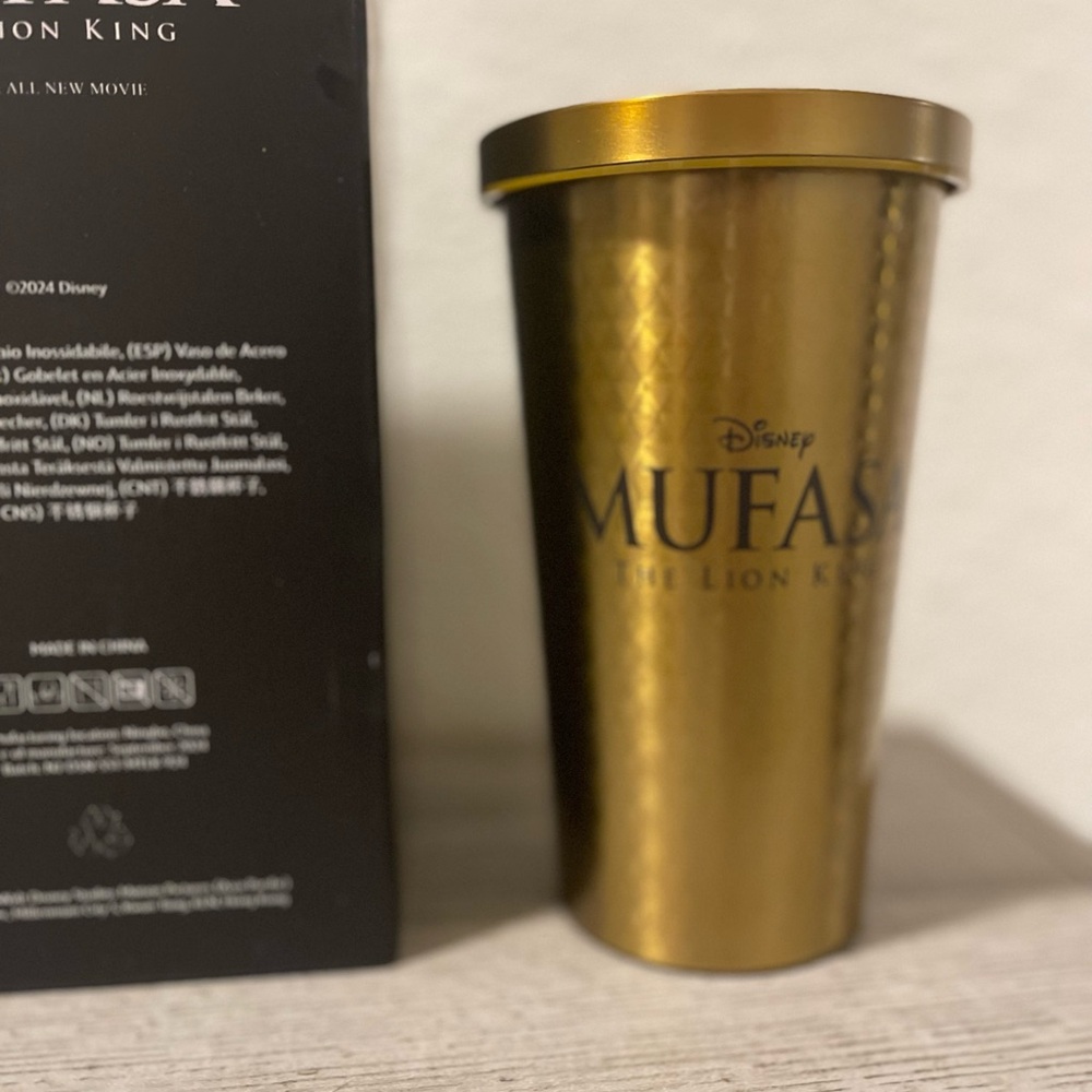 Disney Mufasa Stainless Steel Tumbler